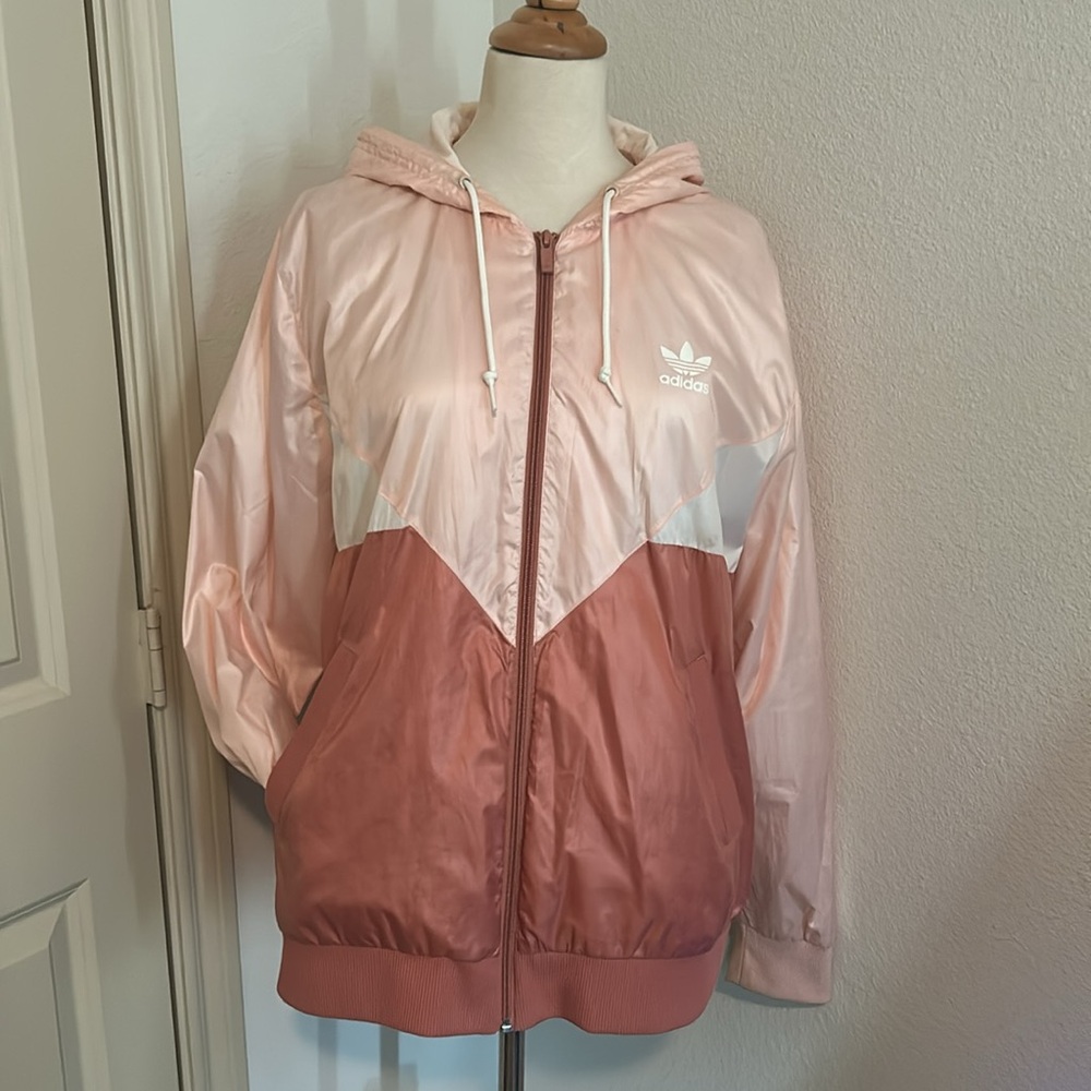 Adidas lightweight Windbreaker Colorblock